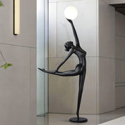 Rhythmic Gymnast Sculpture Floor Lamp-DWHOME