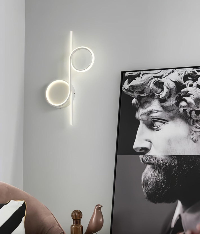 Rhythmic Line Wall Light-DWHOME