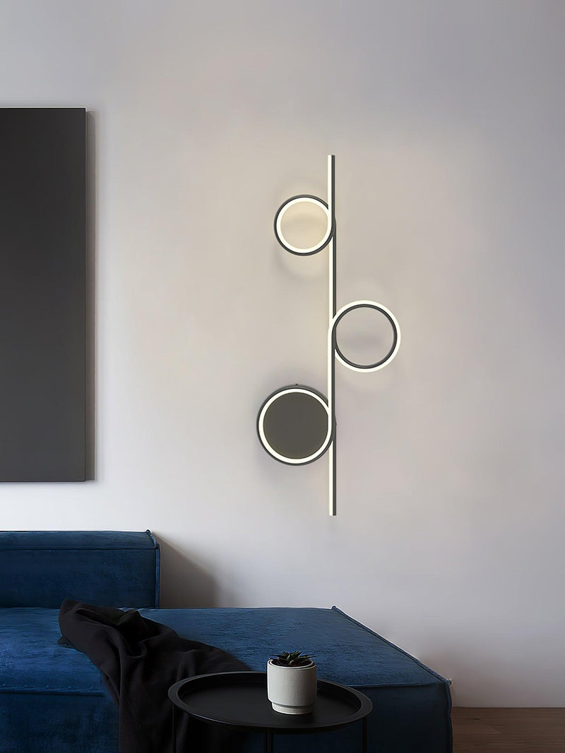 Rhythmic Line Wall Light-DWHOME