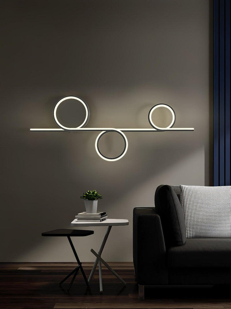 Rhythmic Line Wall Light-DWHOME