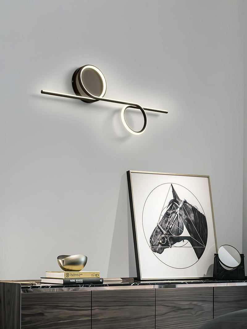 Rhythmic Line Wall Light-DWHOME