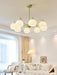 Ribbed Glass Matcha Chandelier - DWHOME