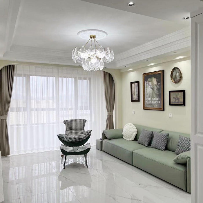 Ribbed Shell Ceiling light-DWHOME