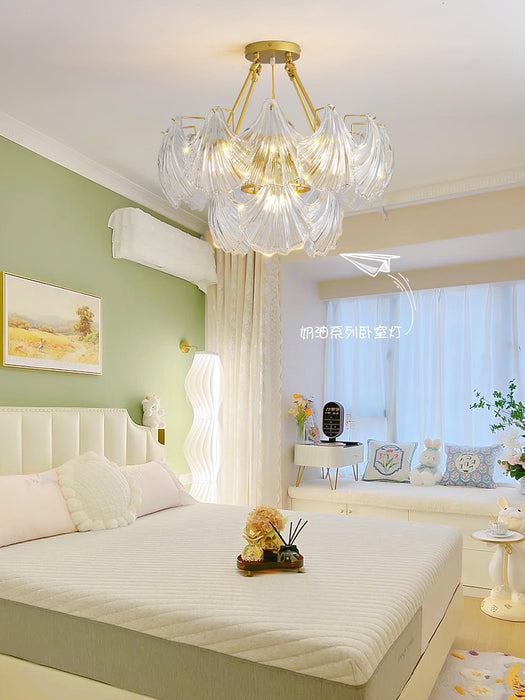 Ribbed Shell Ceiling light-DWHOME