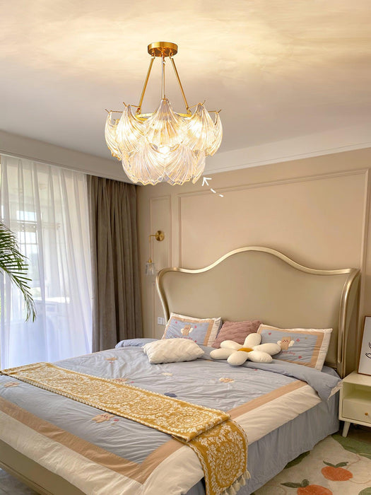 Ribbed Shell Ceiling light-DWHOME