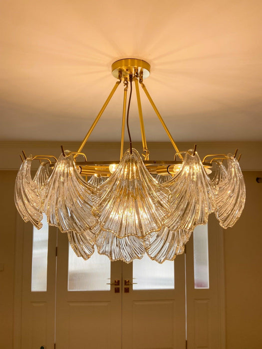 Ribbed Shell Ceiling light-DWHOME