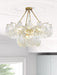 Ribbed Shell Ceiling light-DWHOME