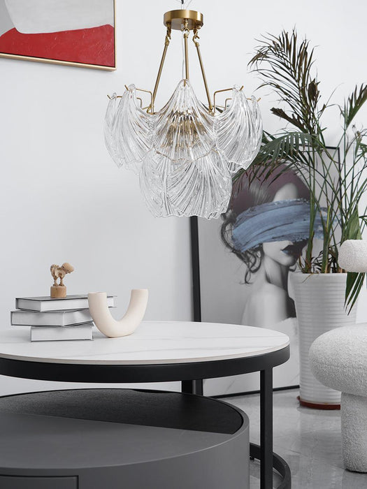 Ribbed Shell Ceiling light-DWHOME