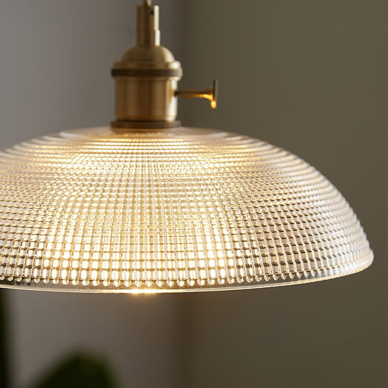 Ribbed Spiral Pendant Swag Light-DWHOME