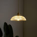 Ribbed Spiral Pendant Light-DWHOME