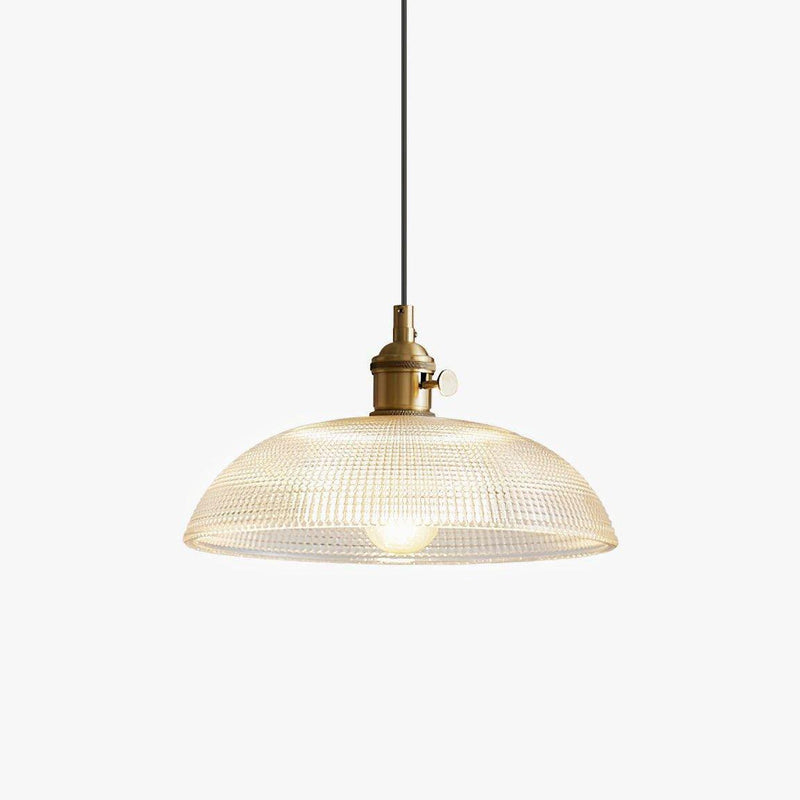 Ribbed Spiral Pendant Swag Light-DWHOME