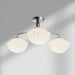 Ribbed Walnut Ceiling Lamp - DWHOME