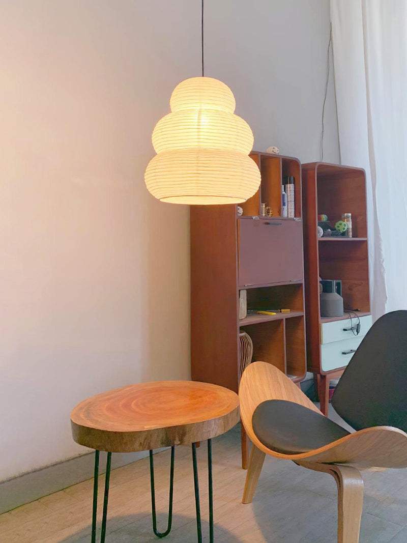 Rice Paper Pendant Light-DWHOME