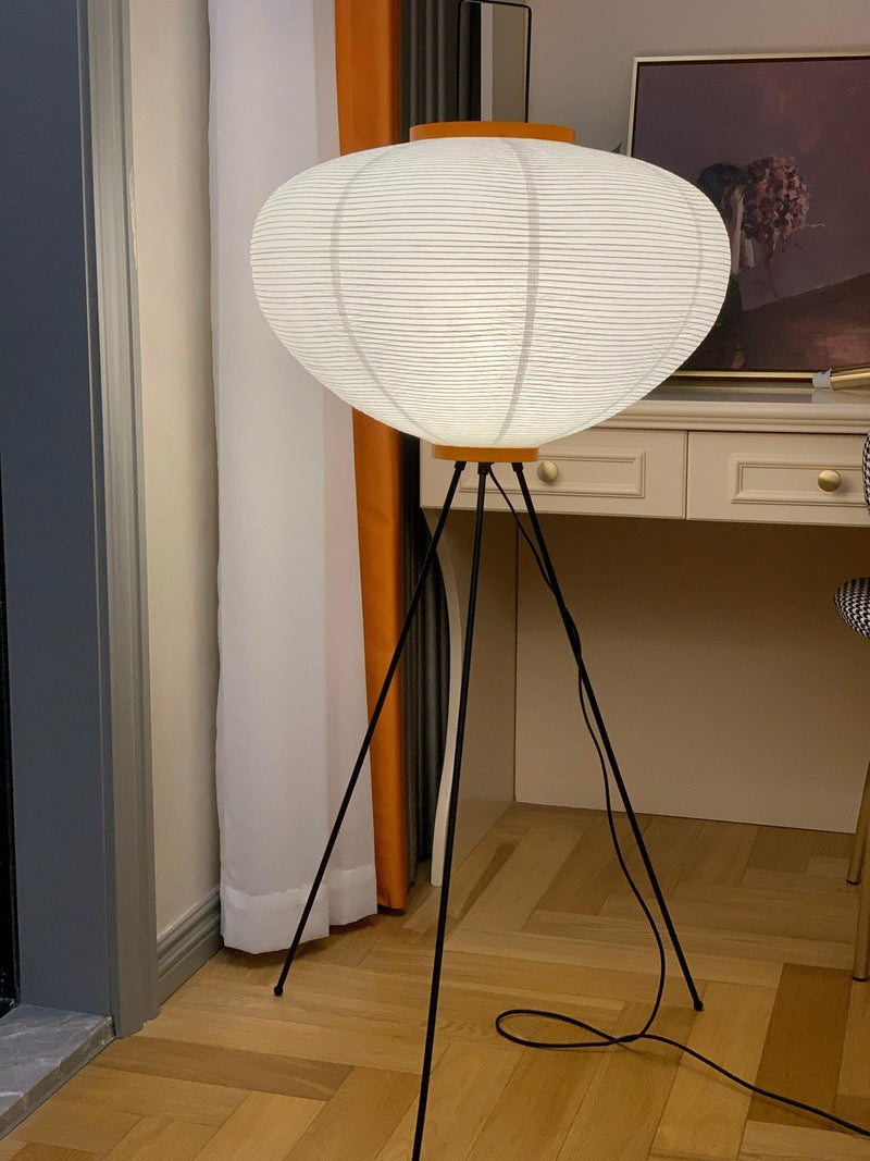 Rice Paper Floor Lamp-DWHOME