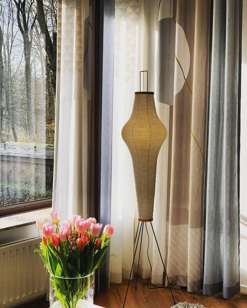 Rice Paper Floor Lamp-DWHOME