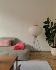 Rice Paper Floor Lamp-DWHOME