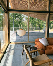Rice Paper Floor Lamp-DWHOME