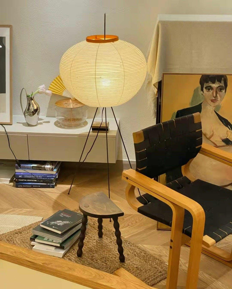 Rice Paper Floor Lamp-DWHOME
