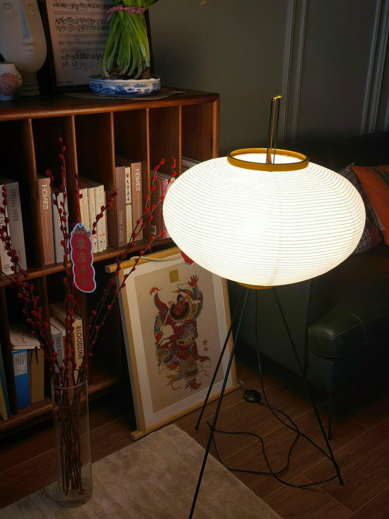 Rice Paper Floor Lamp-DWHOME