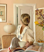 Rice Paper Floor Lamp-DWHOME