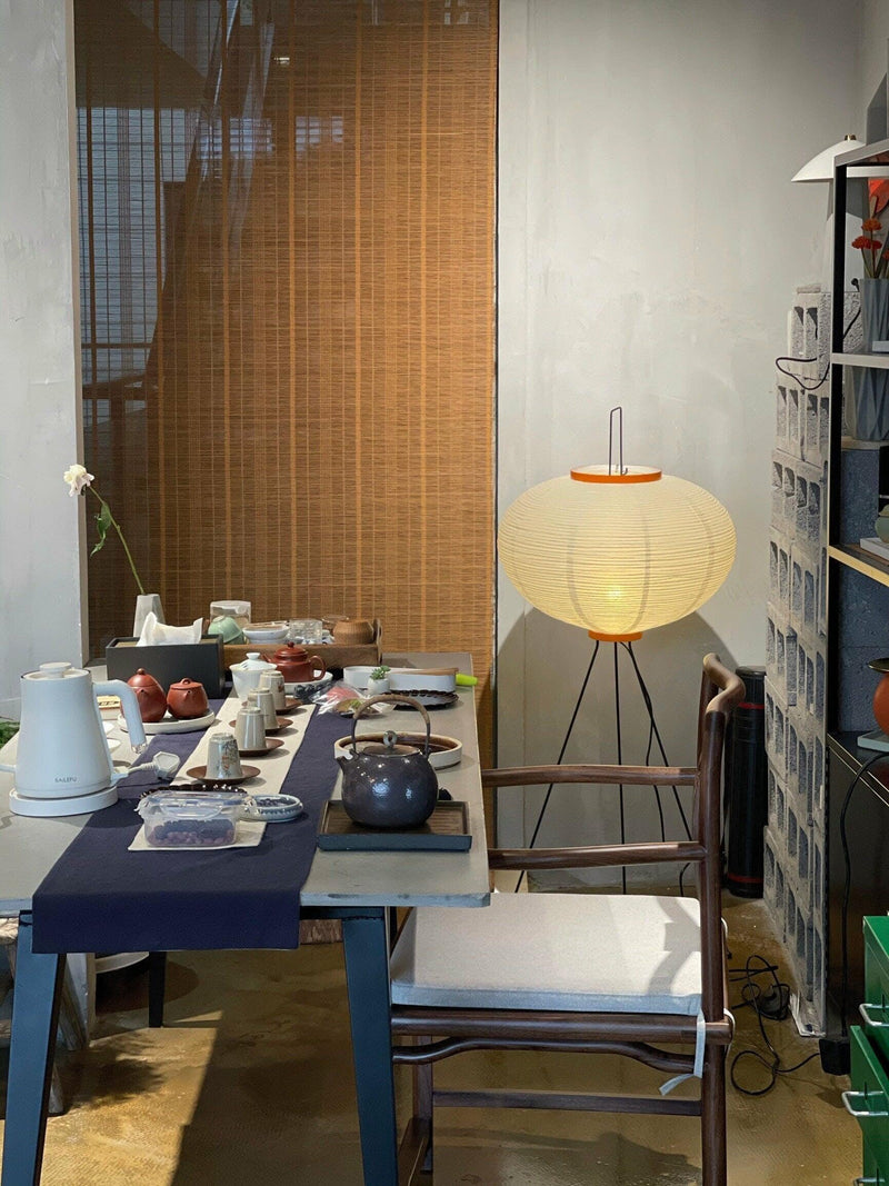 Rice Paper Floor Lamp-DWHOME