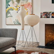 Rice Paper Floor Lamp-DWHOME
