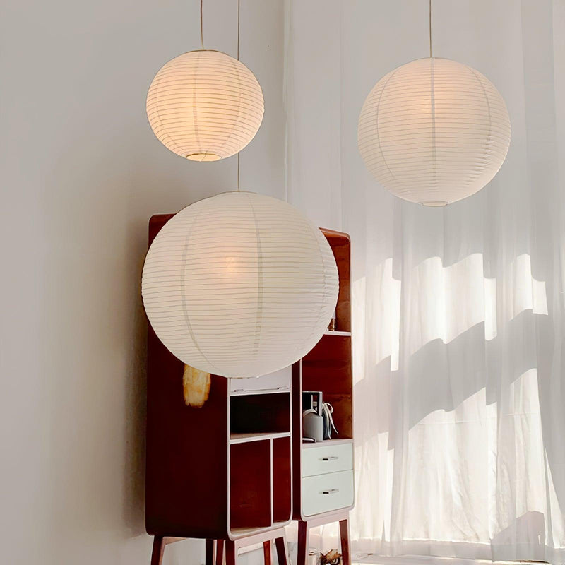 Washi Paper Pendant Swag Light-DWHOME