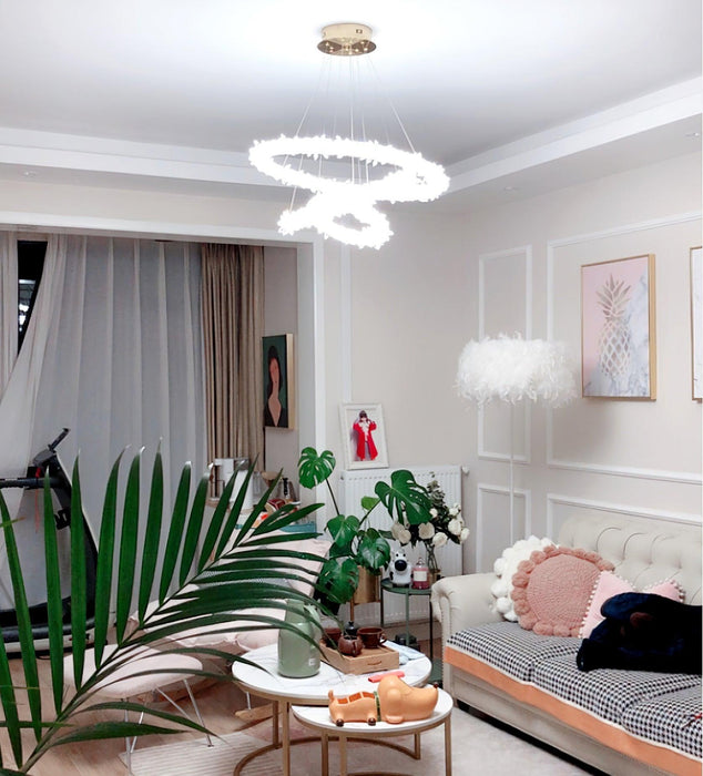 Ring Crystal Chandeliers-DWHOME