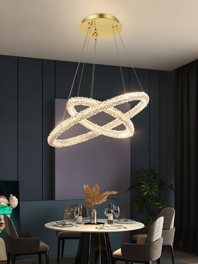 Ring Crystal Chandeliers-DWHOME