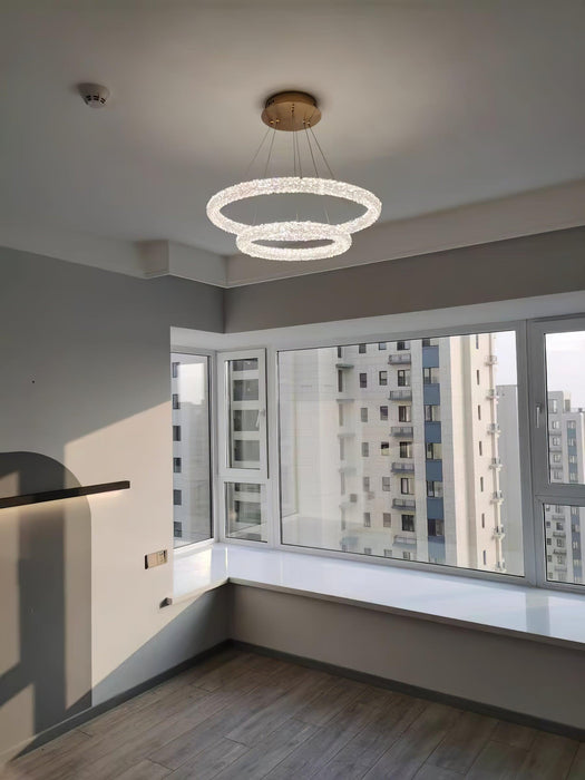 Ring Crystal Chandeliers-DWHOME