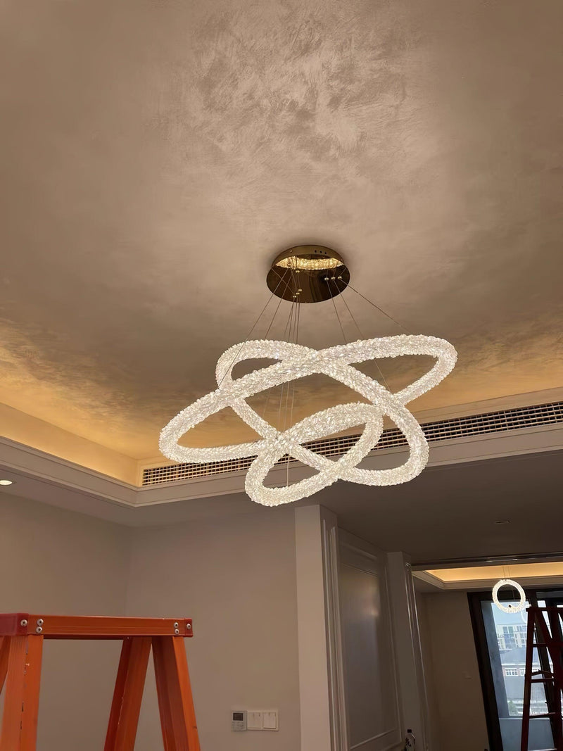 Ring Crystal Chandeliers-DWHOME