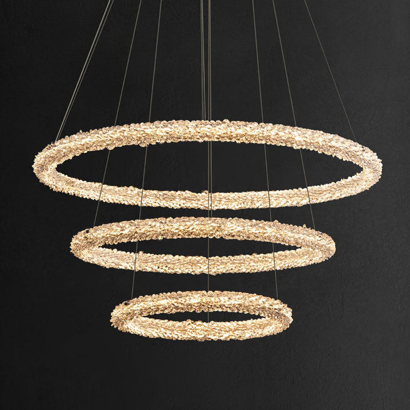 Ring Crystal Chandeliers-DWHOME