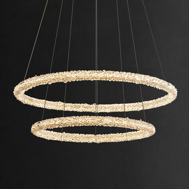 Ring Crystal Chandeliers-DWHOME