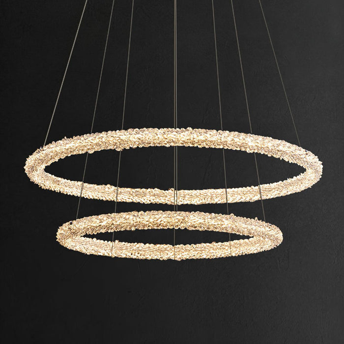 Ring Crystal Chandeliers-DWHOME