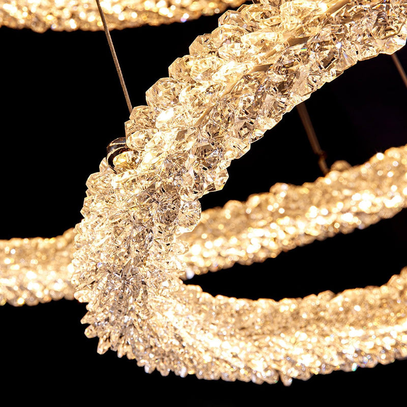 Ring Crystal Chandeliers-DWHOME