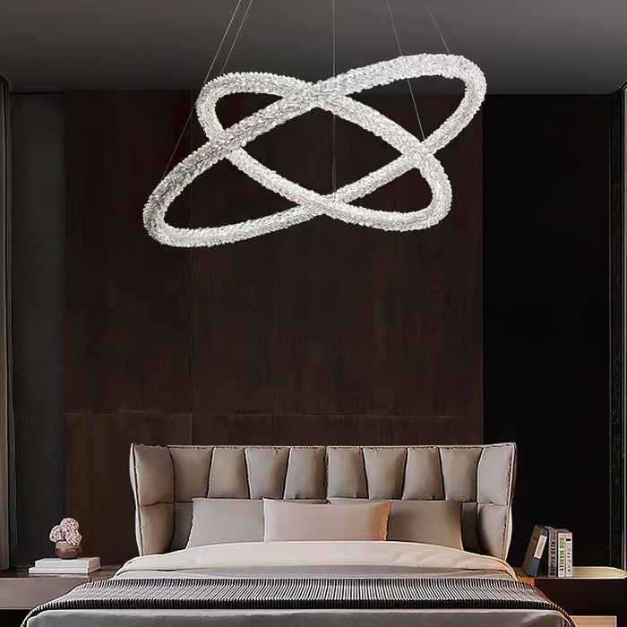 Ring Crystal Chandeliers-DWHOME