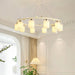Ring Glass Cup Chandelier-DWHOME