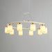 Ring Glass Cup Chandelier-DWHOME