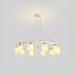 Ring Glass Cup Chandelier-DWHOME