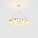 Ring Glass Cup Chandelier-DWHOME