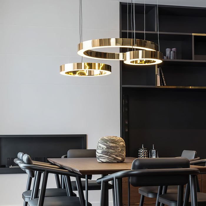 Ring LED Pendant Light.