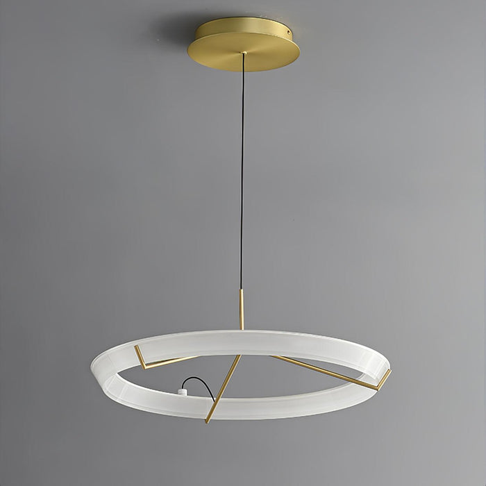 Ring Nodes Pendant Lamp.