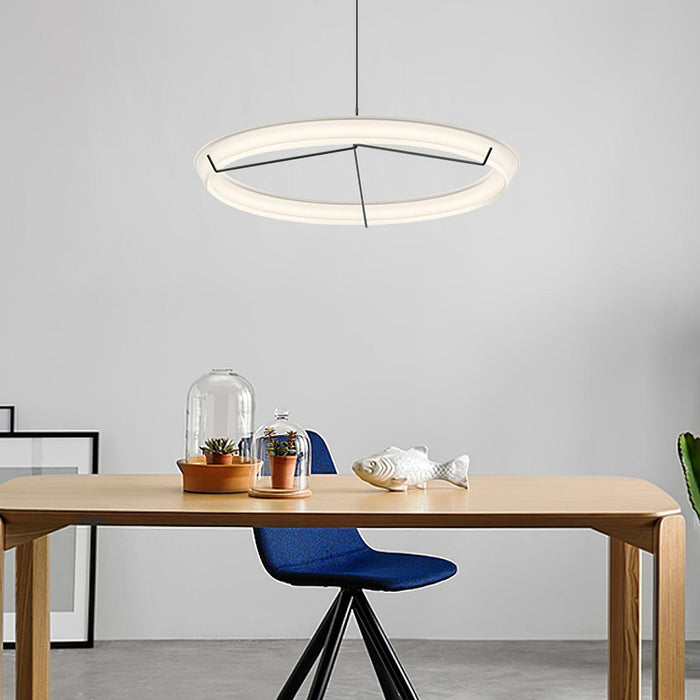 Ring Nodes Pendant Lamp.