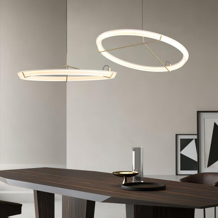 Ring Nodes Pendant Lamp.