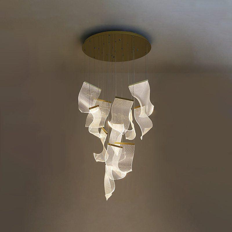 Acrylic LED Chandelier-DWHOME
