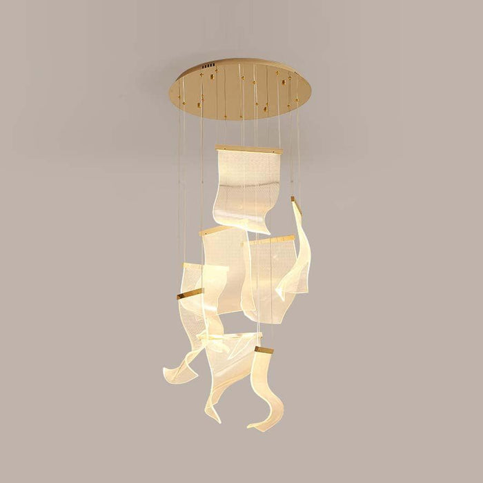 Acrylic LED Chandelier-DWHOME
