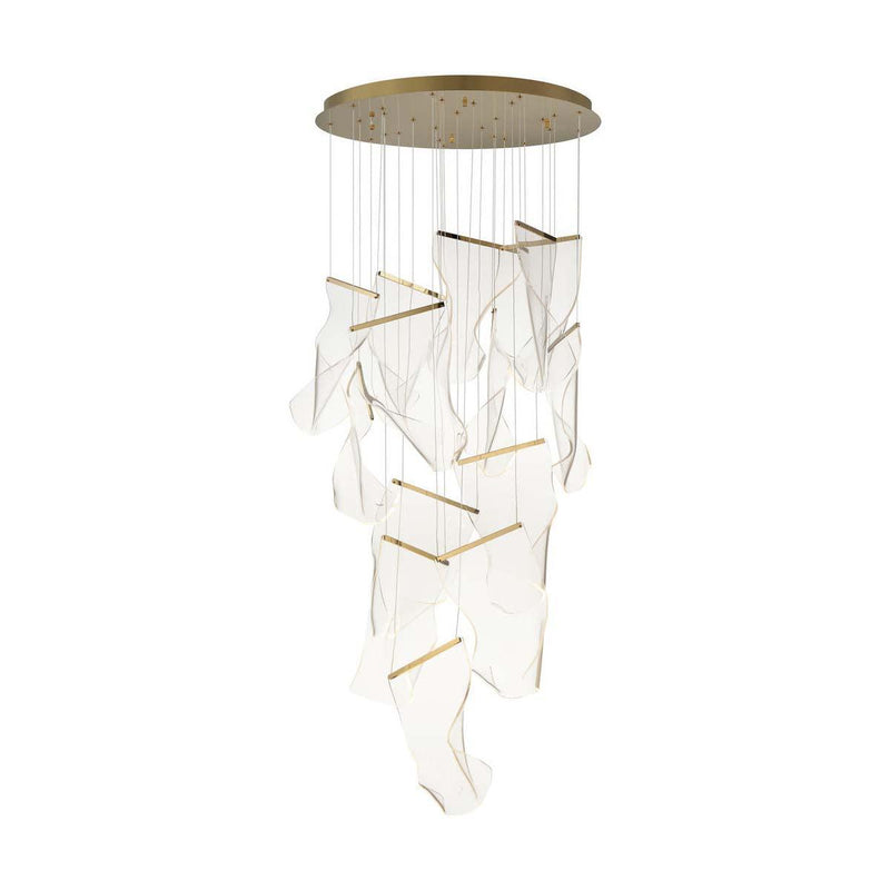Acrylic LED Chandelier-DWHOME