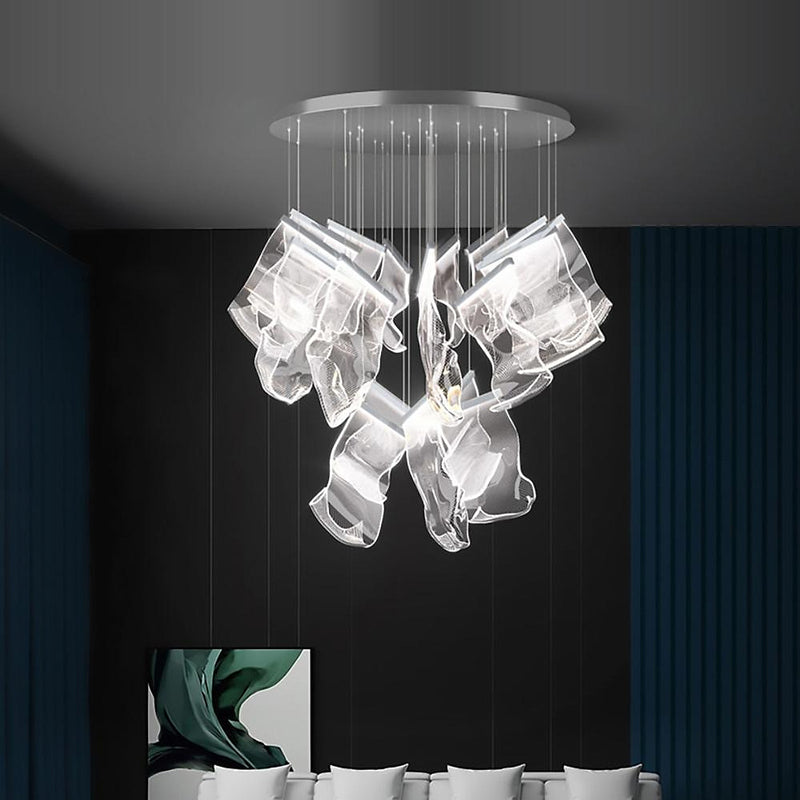 Acrylic LED Chandelier-DWHOME