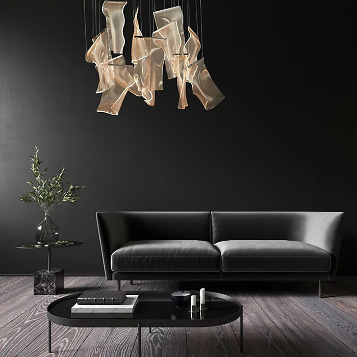 Acrylic LED Chandelier-DWHOME