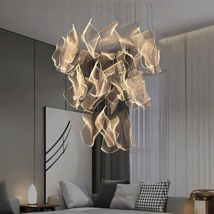Acrylic LED Chandelier-DWHOME